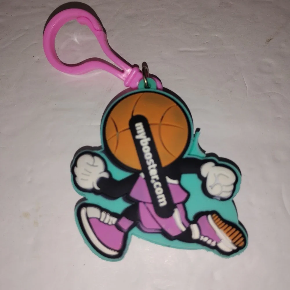 Lot‎ Of 7 Dude Perfect Backpack Keychains DP Panda Rocket Basketball Pogo Bike